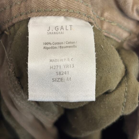 J. Galt‎ Pants Womens Cargo Utility Straight Leg Pants Size M Rugged Streetwear - Picture 3 of 8
